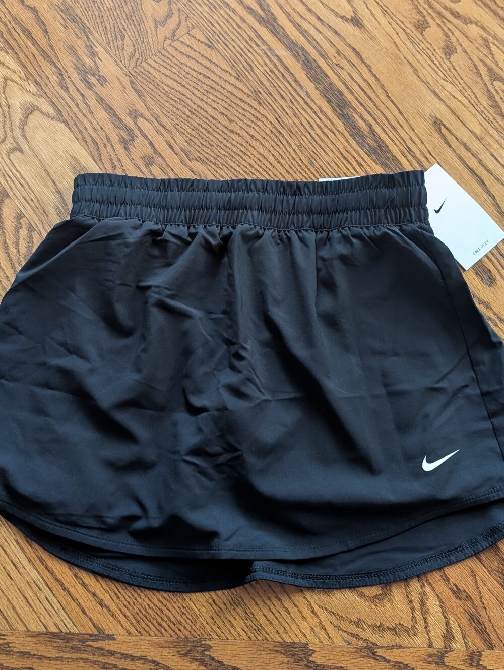 NEW! Nike Girl's Black Athletic Skort Sizes Medium & Large